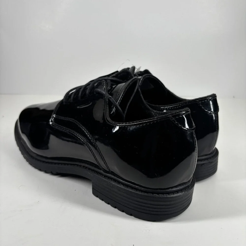 Original S.W.A.T. 118001 Men's US 10 Black High Gloss Dress Oxford Uniform Shoes